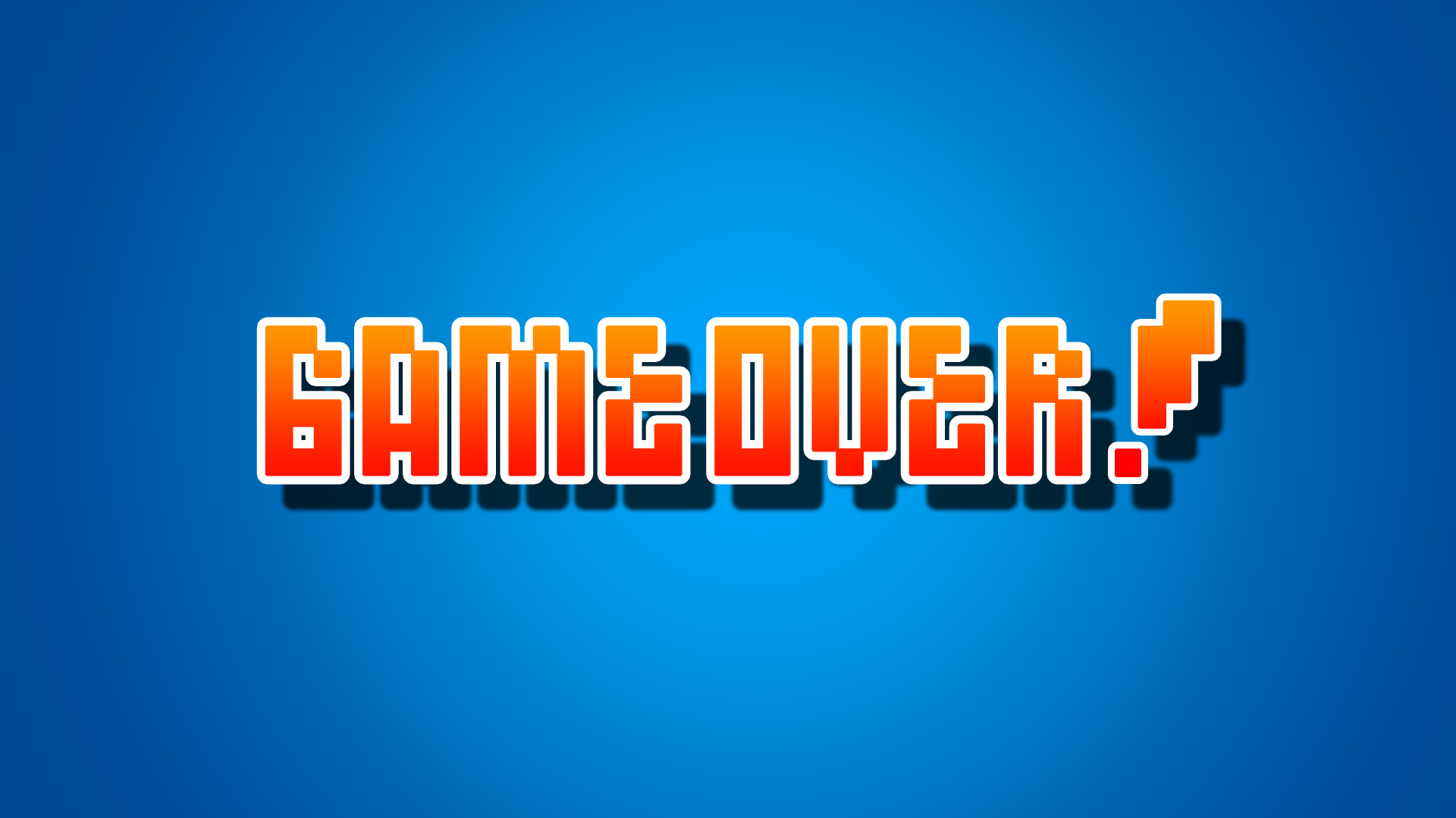 1920x1080 Game Over, HD Games, 4k Wallpaper, Image, Background, Photo