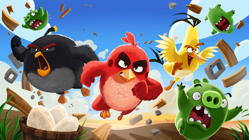 Angry Birds Rio- Cùng tiêu diệt lũ heo