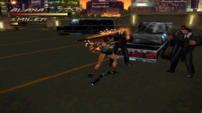 Tựa game Fighting Force trên máy PS1