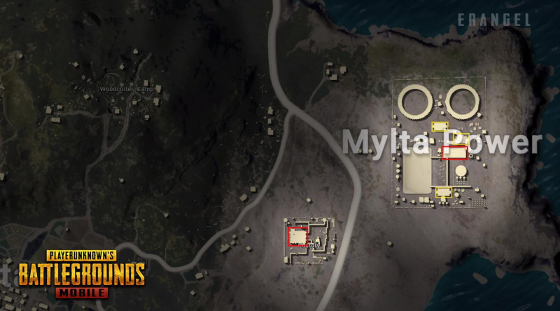 Khu vực Mylta Power trong map Erangel