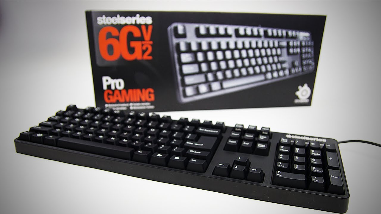 SteelSeries 6GV2 Pro Gaming Mechanical Keyboard Unboxing & Review (Cherry  Black MX) | Unboxholics - YouTube